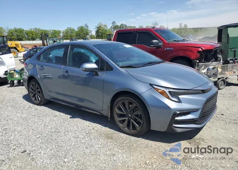 2025 Toyota Corolla Se from USA, damaged, VIN 5YFS4MCE5SP221033